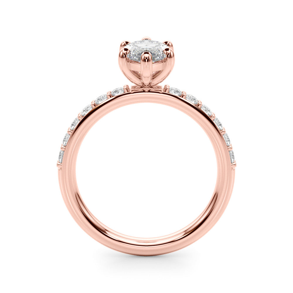 Marquise Diamond Engagement Ring