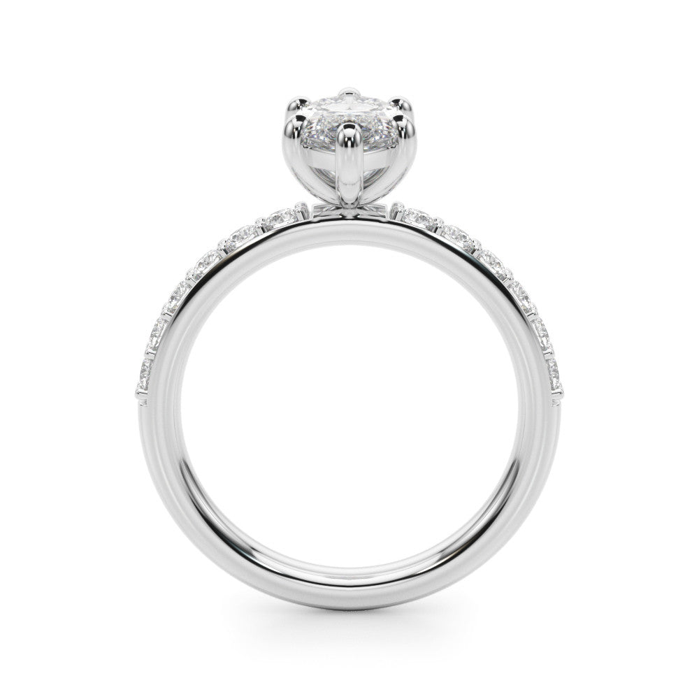 Marquise Diamond Engagement Ring