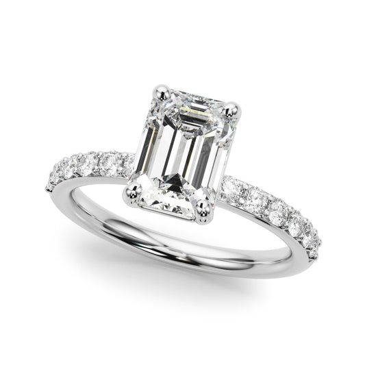 Emerald Cut Engagement Ring