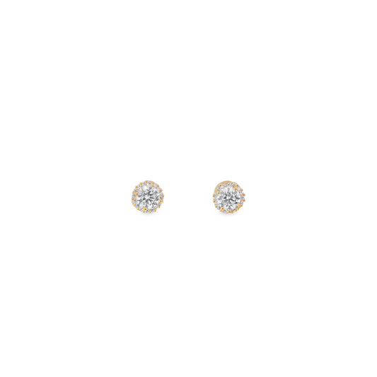 Halo Stud Earrings