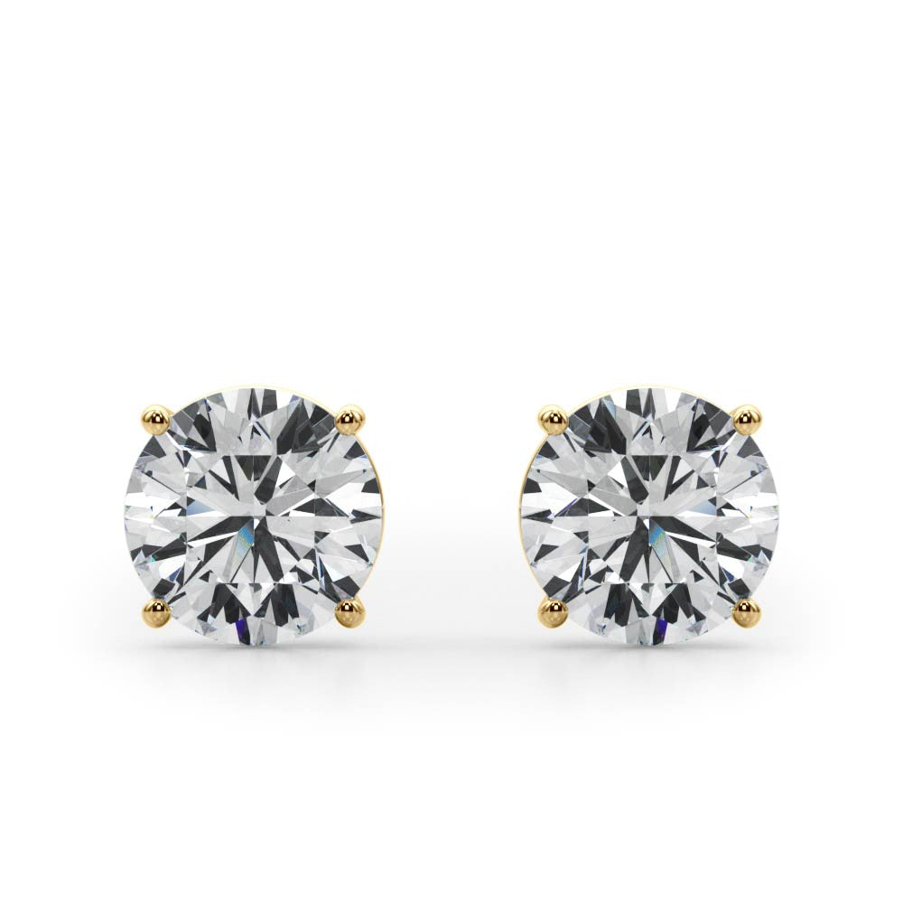 Stud Earrings 2.0cttw Diamond