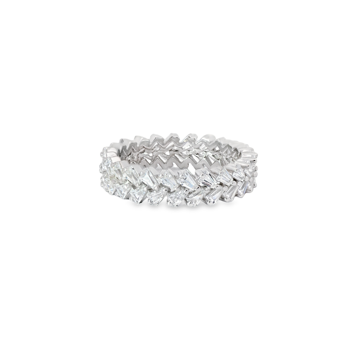 Baguette Eternity Band Ring