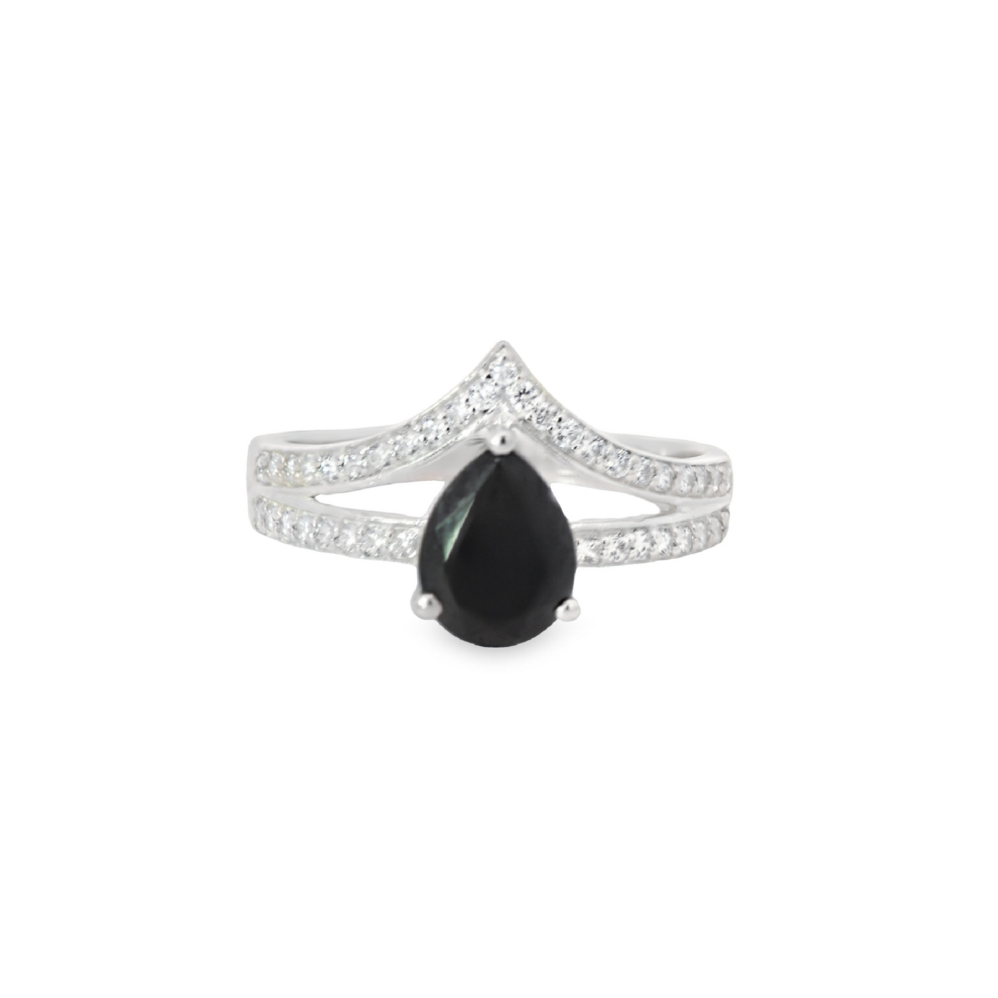 Black Tourmaline Ring