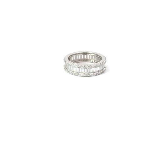 Baguette Eternity Band Ring