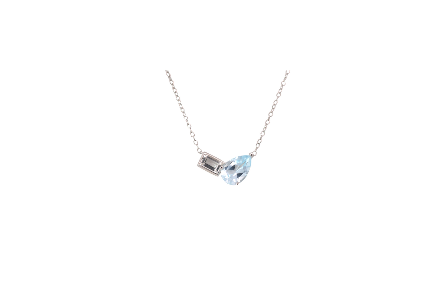 Blue Topaz Necklace