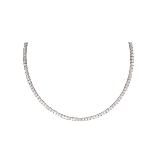 Moissanite Tennis Necklace