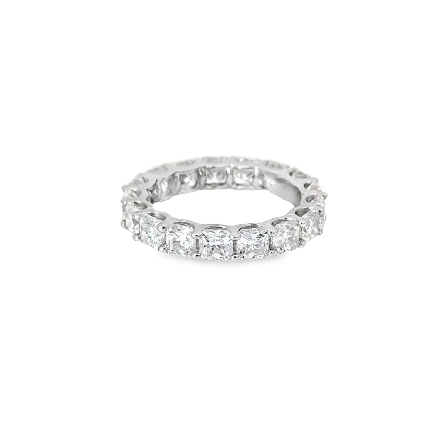 Moissanite Eternity Band Ring