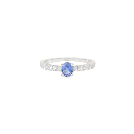 Tanzanite and Moonstone Ring